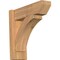 Ekena Millwork Thorton Slat Smooth Outlooker, Western Red Cedar, 5 1/2"W x 16"D x 16"H OUT06X16X16THR06SWR - alternate 1